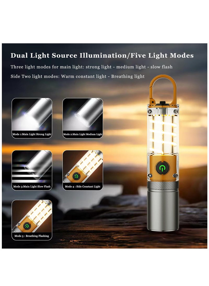 Flashlights High Lumens Rechargeable, Super Bright LED Flash Light, 6 Modes with USB-C Cable, IPX6 Waterproof, Handheld Powerful Flashlight for hunting, Camping, Emergencies - Image 5