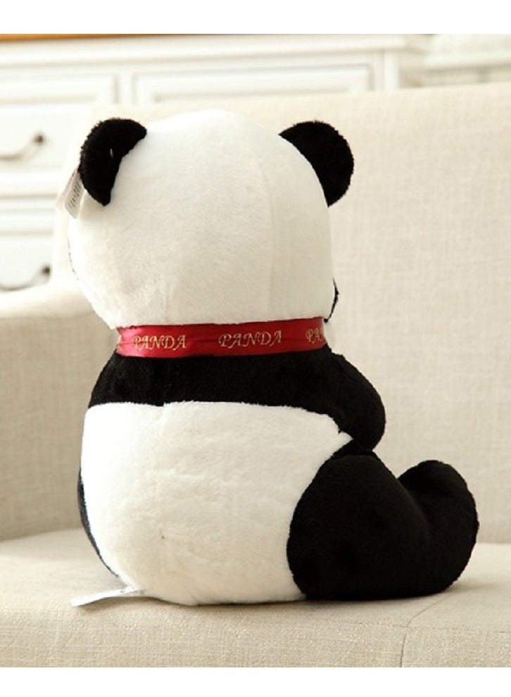 تيدي الباندا اللطيفة واللينة مع طفلها، لعبة الأطفال الفخارية، هدية  16 بوصة - Image 3