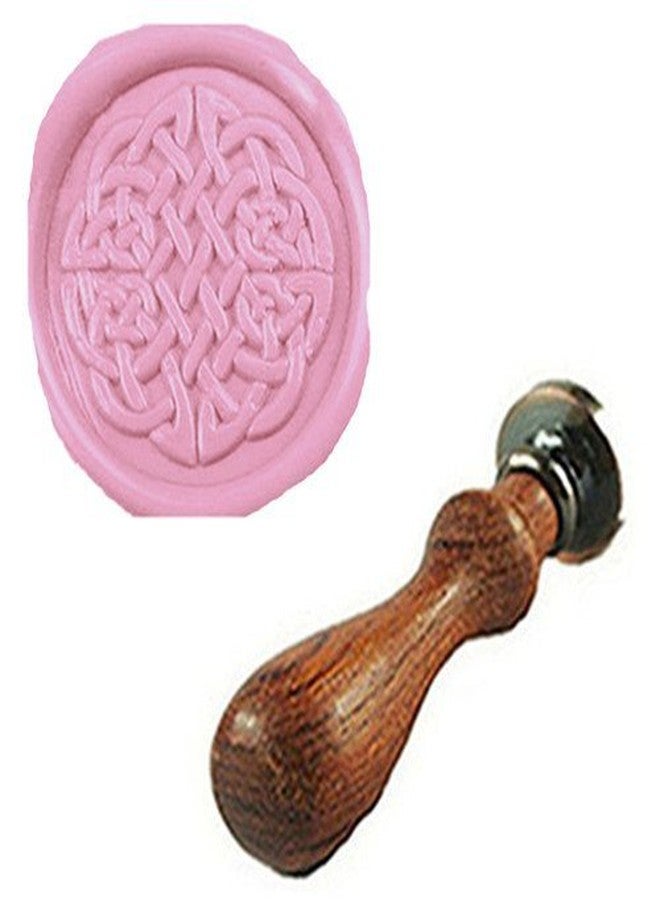 MDLG Vintage Celtic Knot Wax Seal Stamp Sealing Wax Sticks Melting Spoon Candle Box Set Decorative Invitation Christmas Package Sealing Wax Seal Stamp Kit - Image 2