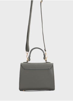 ELLA Womens Satchel With Buckle  - Image 2