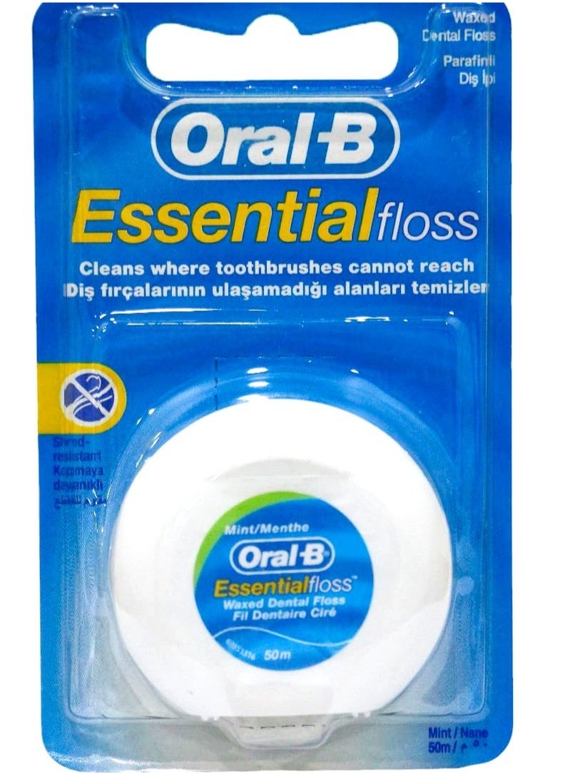 Oral-B Oral B Waxed Dental Floss – Effective Cleaning for a Healthier Smile  - Image 1