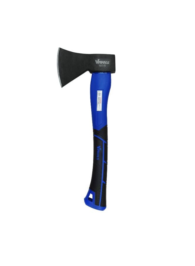 VTOOLS 15 Inch Carbon Steel Chopping Axe Hammer With Fiber Glass Handle - Image 1