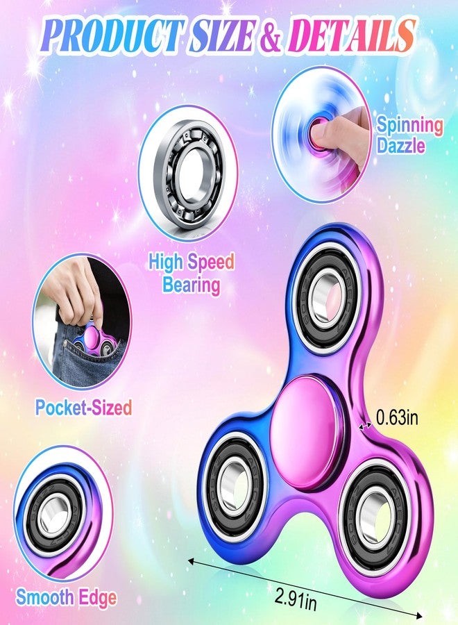 Gigilli Fidget Spinner 2 Pack, Anxiety Fidget Spinners for Kids 8-12, Sensory Fidget Toys Stress Relief, Autism Toys 5-7 Party Favors Birthday Gifts Classroom Prizes for Kids Teens Adults - Image 2