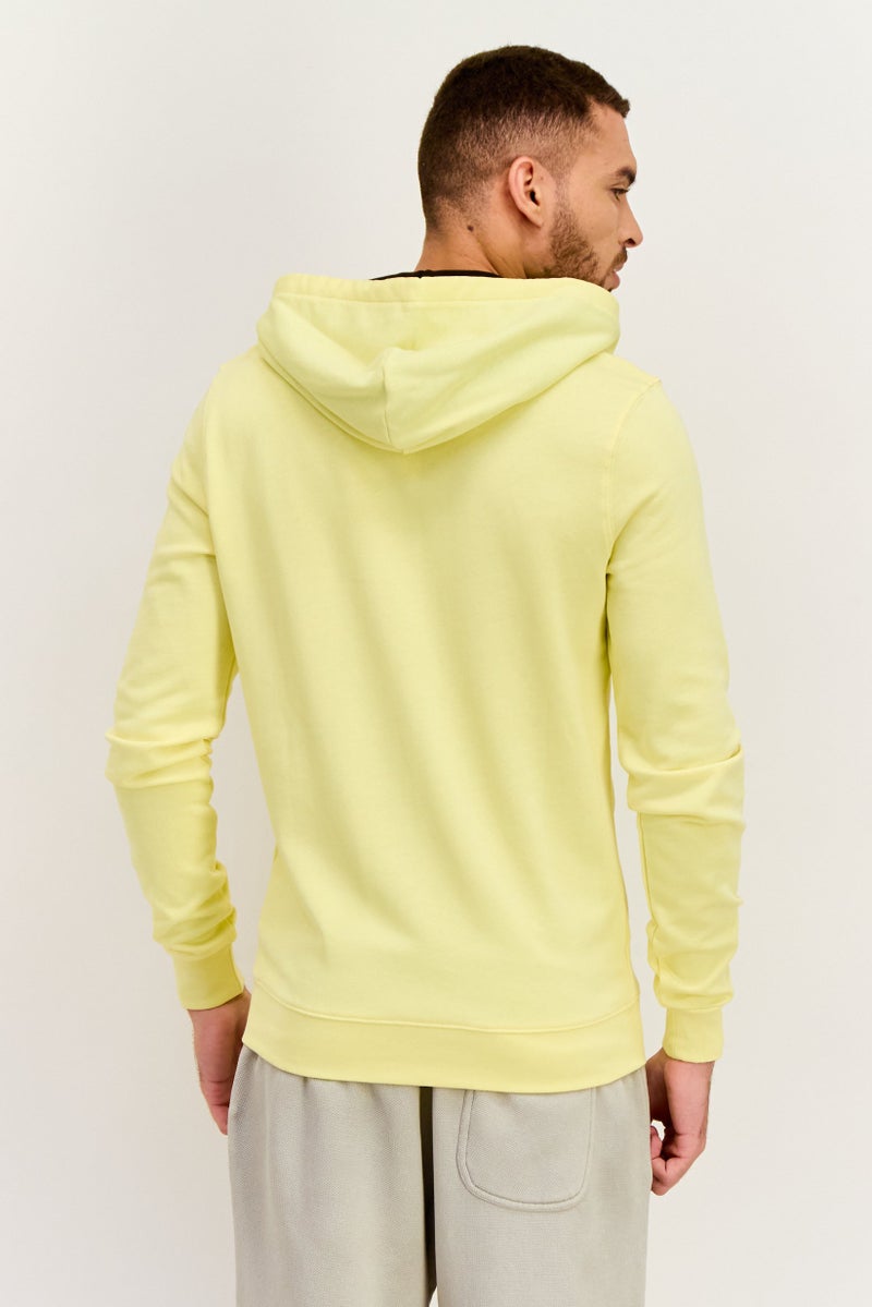 Hurley Men Sportswear Fit Outdoor Hoodies, Yellow - Image 3
