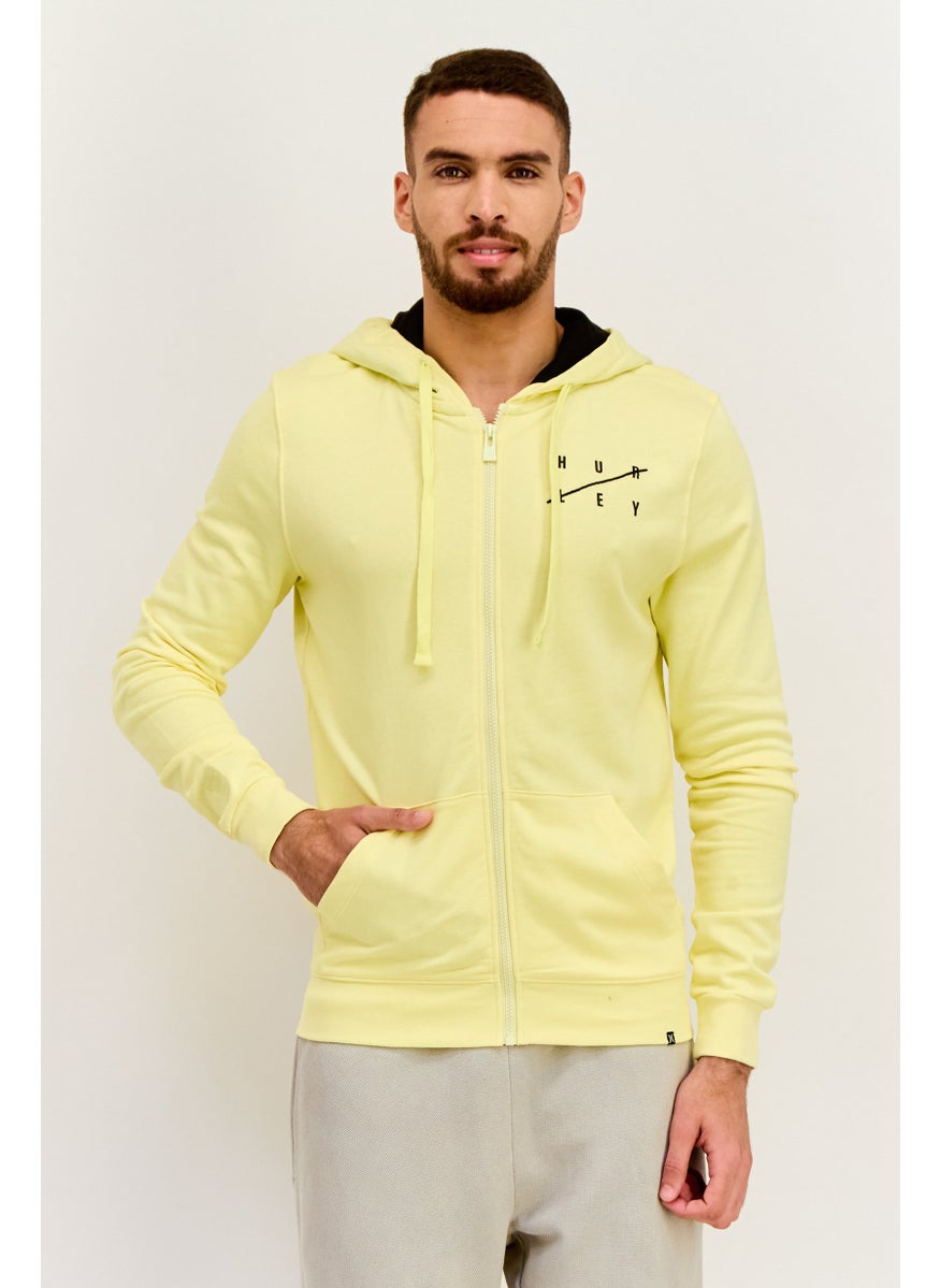 Men Sportswear Fit Outdoor Hoodies, Yellow - pzsku/Z6DAD359DC08C55792941Z/45/_/1737642202/2fdef040-73d2-40d3-a856-ea718c0ac4a9