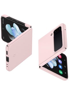Spigen Air Skin Case Cover For Samsung Galaxy Z Flip 4 (2022) - Cotton Pink  - Image 1