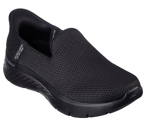 Skechers Women's Hands Free Slip-Ins Go Walk Flex-Relish Sneaker, Black, 8.5 Wide - Image 3