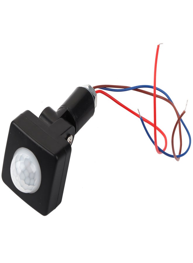 90~250V مستشعر حركة الجسم بالأشعة تحت الحمراء PIR لمبة ضوء مفتاح تلقائي التشغيل/الإيقاف للمنزل والحديقة - Image 1