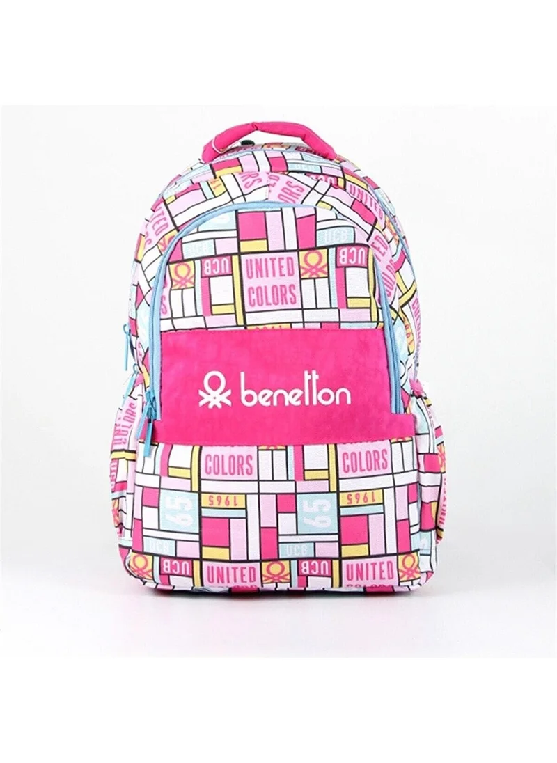 UNITED COLORS OF BENETTON BNTSRT76110 Pink Backpack