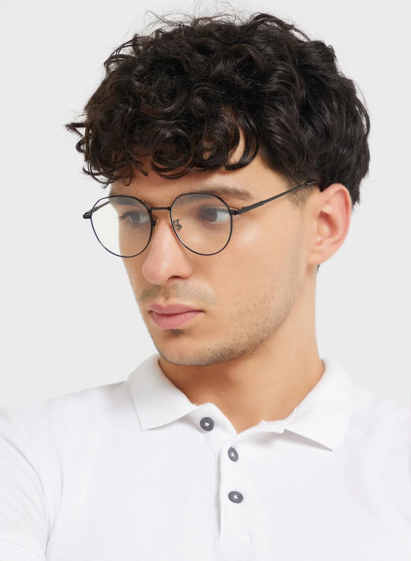 Seventy Five Anti Blue Lens Round Glasses