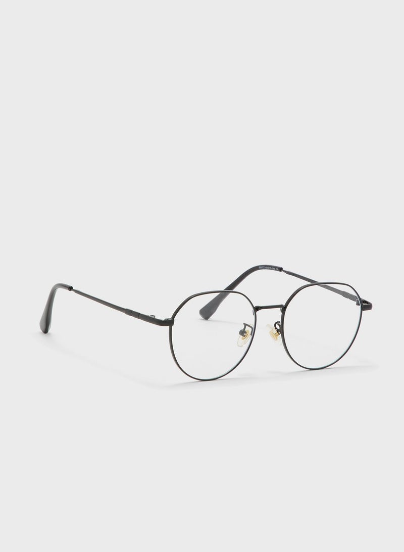 سفنتي فايف نظارات مستديرة مانعة للضوء الأزرق - Image 1