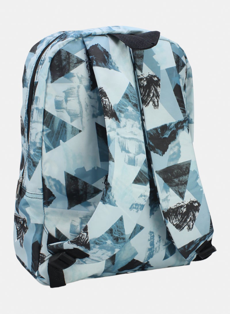 Migo Triangles Backpack 16 Inches – Aqua - Image 2