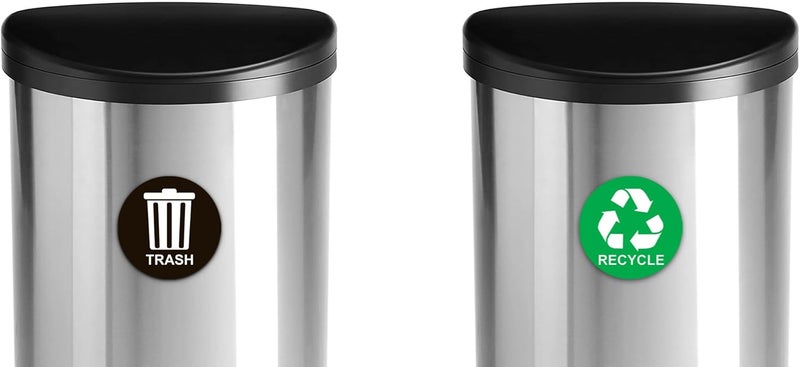 BPA Recycle Sticker for Trash Can - 12.7x12.7 cm - Image 4