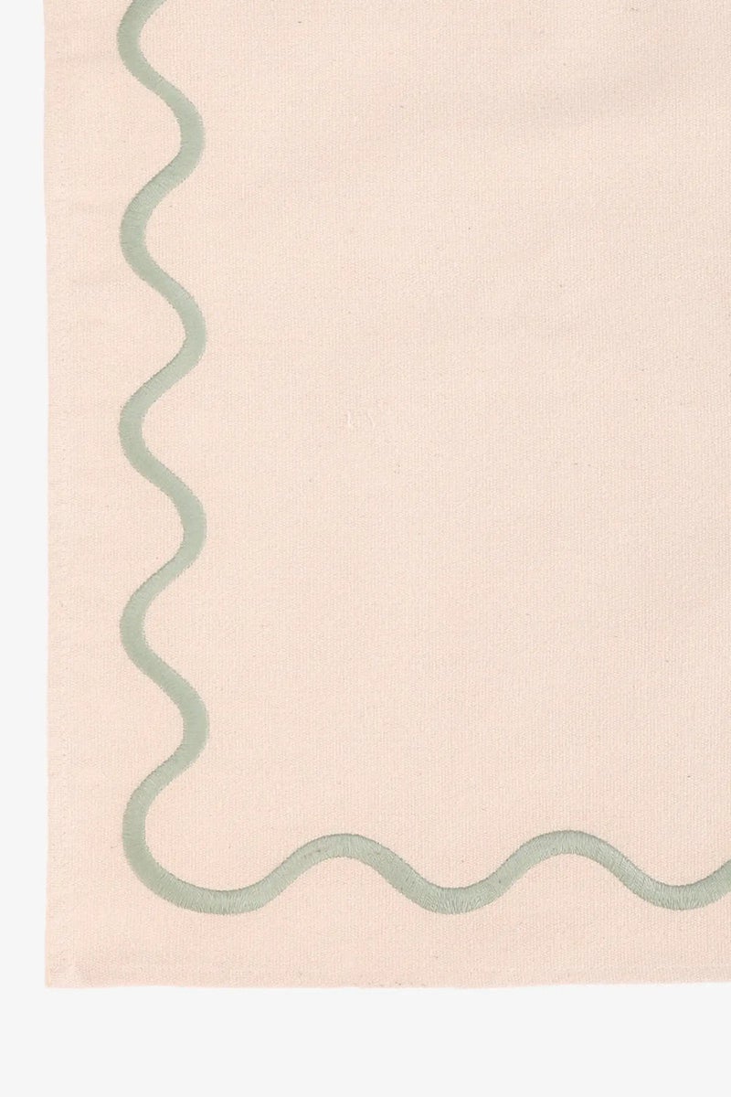 Carina Placemat with Wiggle Pattern - Image 2