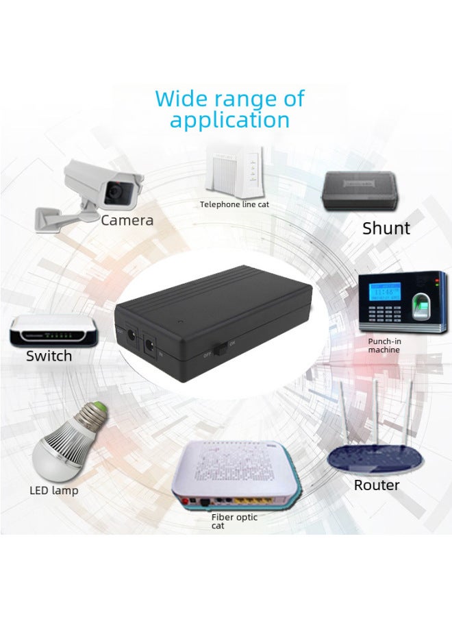 V9v12v Router Cat Ups Uninterruptible Power Monitoring Power Outage Continuous Power Charging Treasure Backup Emergency Power - Image 2