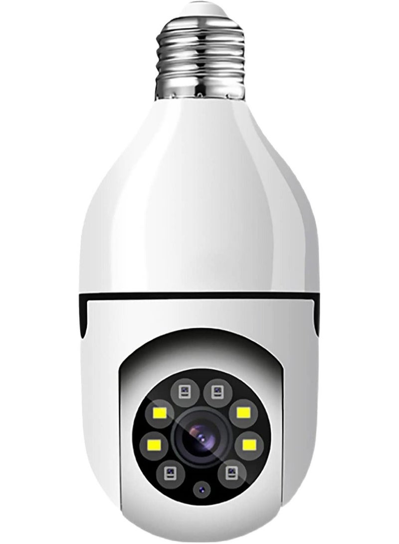DubaiGallery Light Bulb Security Camera 360 Degree, Full HD 1080p Wireless Wifi Light Bulb Camera, Night Vision Home Security Camera, Remote Access, Home Security Camera Indoor - Image 2