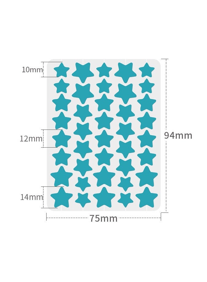 Skin Need Cute Star Face Stickers – Colorful Decorative Facial Patches for Cheeks & Forehead, Waterproof Skin-Friendly Makeup Stickers for Selfies and Parties  - Image 2