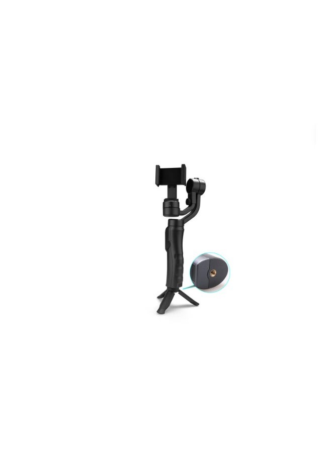 Generic F6 3-Axis Handheld Smartphone Gimbal Stabilizer | Smooth Video Stabilization for iPhone, Android & All Smartphones | Portable Black Design  - Image 1