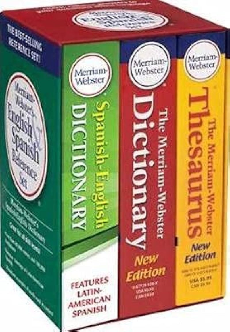 Merriam-Webster'S English And Spanish Reference Set