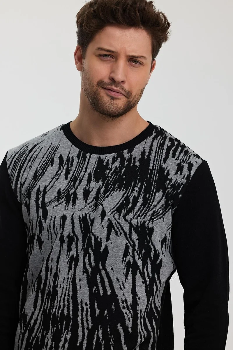 Alexander Gardi Patterned Knit Sweater (9606)