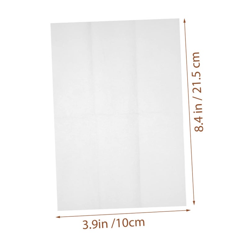 100 Pack White Disposable Napkins For Weddings Parties Events And Gatherings Decorative Table Setting - Image 3