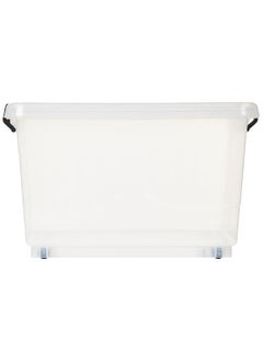 33L Clear Plastic Storage Set of 6 Box with Wheels & Lockable Lid - pzsku/Z6DAE569EC93087EAAF6CZ/45/_/1725440635/5b0969f1-ce30-4490-b31b-c9dbde5e8e18