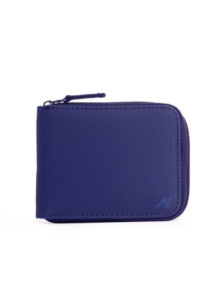 ايه ار سابلاي Ar Z Pro من Arij Bags | محفظة قماش مقاوم للمياه، بسوستة، 11 جيب للكروت، جيب للفلوس، تصميم صغير للجيب (11 × 9 سم) (كحلي) - Image 1