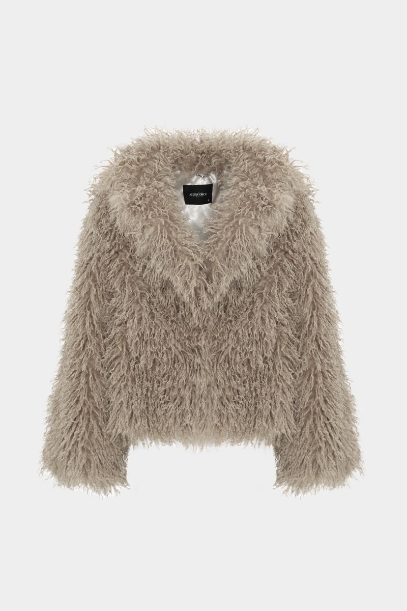 Açelya Okcu Premium Uranus Faux Fur Women's Coat  - Image 1
