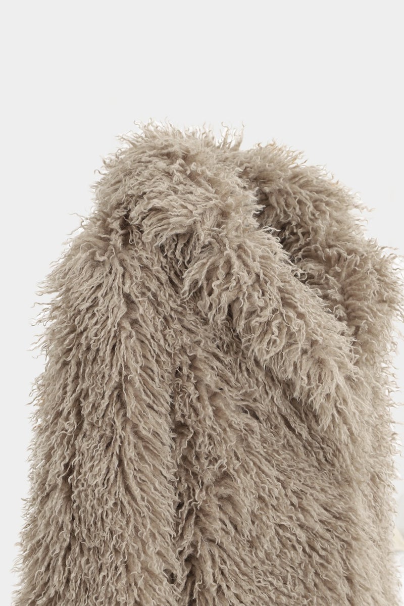 Açelya Okcu Premium Uranus Faux Fur Women's Coat  - Image 3