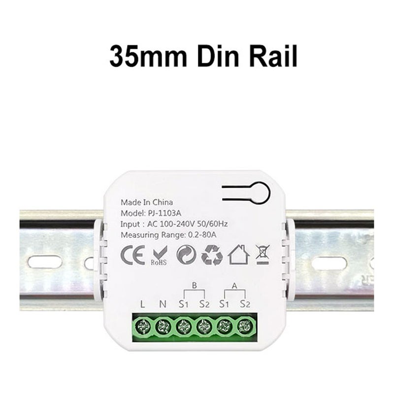 Tuya WiFi Energy Switch Multifunction Power Voltage Current Meter Mobilephone APP Real-time Power Statistics Daily Monthly Total Power Consumption Querying with Power Setting Function - Image 5