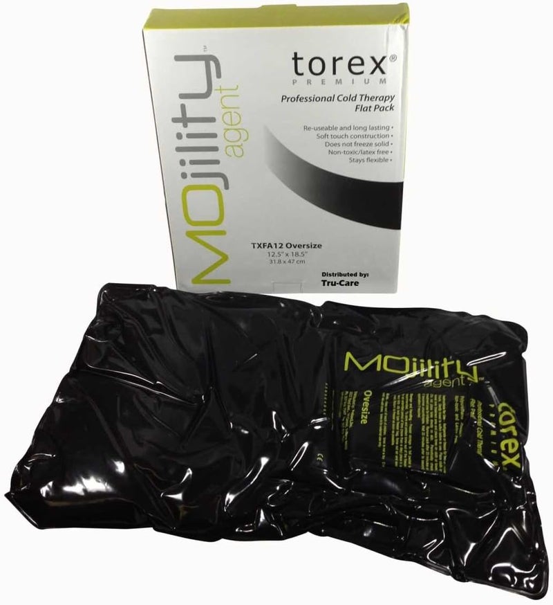 Torex Professional Cold Therapy Flat Pack  Black  Oversized  125 x 185