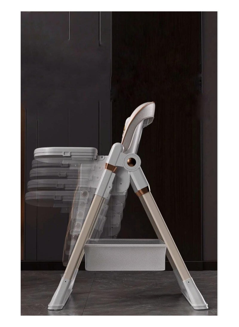 كيديليو كرسي طعام للاطفال كيديلو (اسود) - Image 2