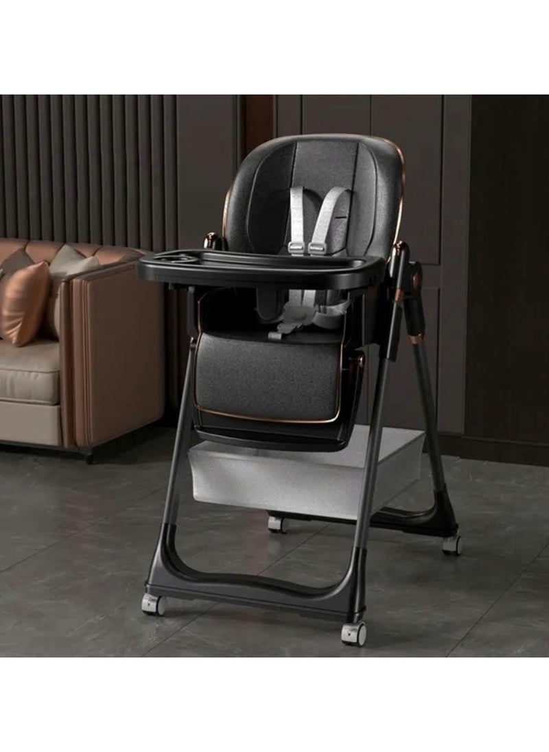Kidilo baby high chair Kidillo (black)  - Image 1
