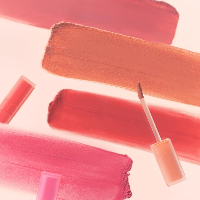 rom&nd OVEEER Shade Series Blur Fudge Tint | Silky Matte Lipstick for Velvety Smooth Lips | Long-Lasting Stain, Wrinkle Blurring, Moisturizing Formula | 16 Burnt Orange - Image 5