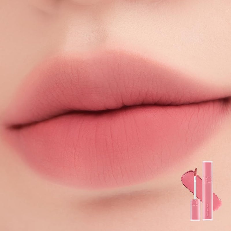 rom&nd OVEEER Shade Series Blur Fudge Tint | Silky Matte Lipstick for Velvety Smooth Lips | Long-Lasting Stain, Wrinkle Blurring, Moisturizing Formula | 16 Burnt Orange - Image 2