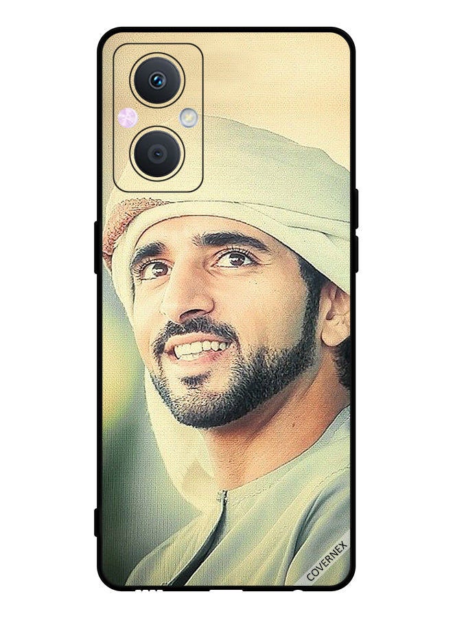 Covernex Protective Case Cover For Oppo A96 Sheikh Hamdan Smiling - Image 1