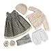 BlissfulPixie Handmade Waldorf Doll Clothes 12 inch Clothing Set with Pretty Box Girl Christmas Birthday PresentLenkas Clothes Accessories - Image 2