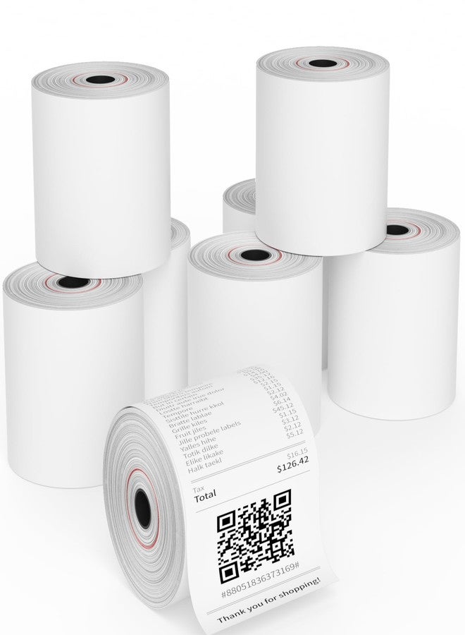 NefLaca Thermal Receipt Paper 3 1/8 x 119 Receipt Paper Cash Register POS Receipt Paper 10 Rolls - Image 1