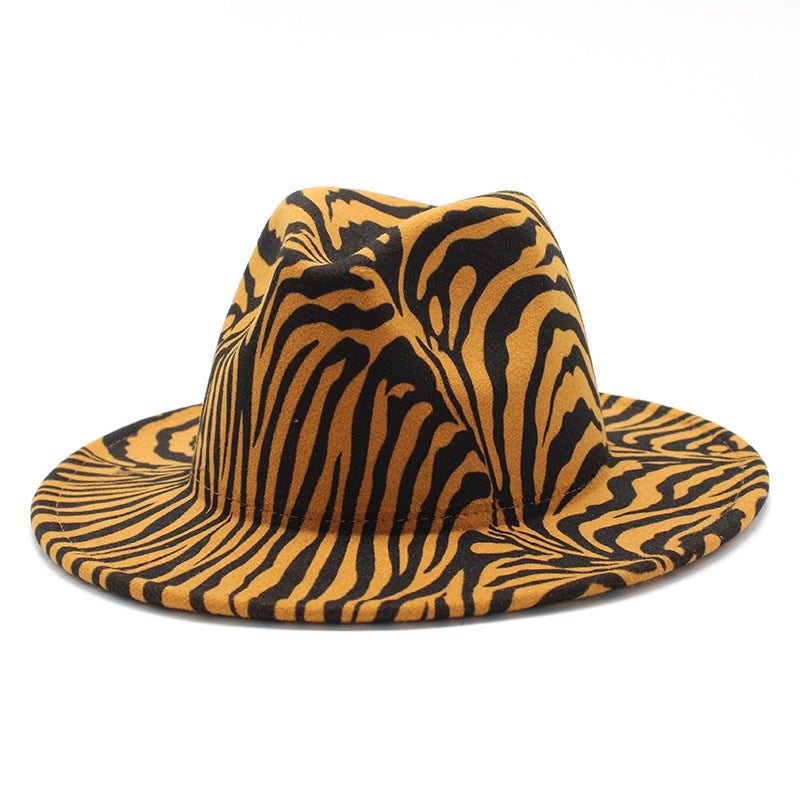 8.5cm Fedora Hat Unisex  Concave Top  Hot Felt Hat - Image 2