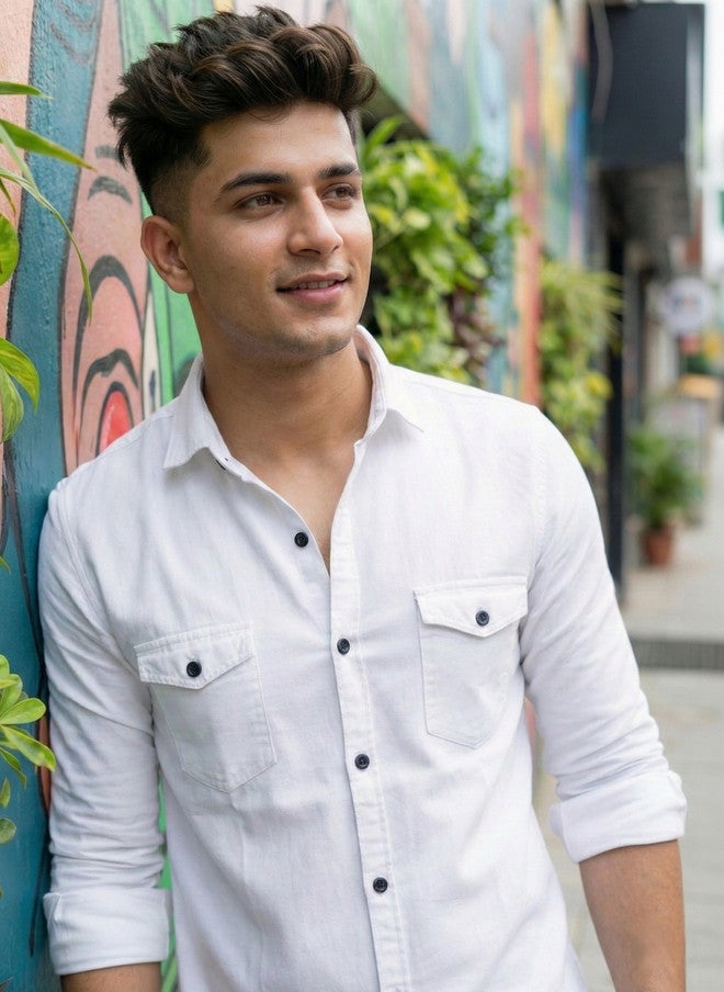BADLAND Men Classic Casual Shirt - Image 4