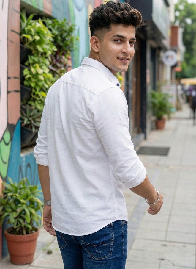 BADLAND Men Classic Casual Shirt - Image 5