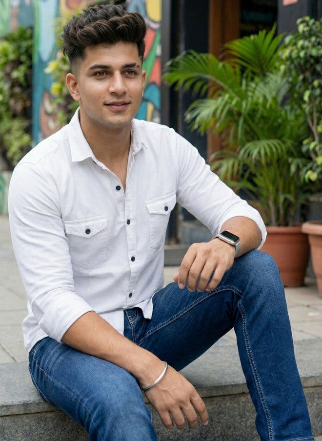 BADLAND Men Classic Casual Shirt - Image 3