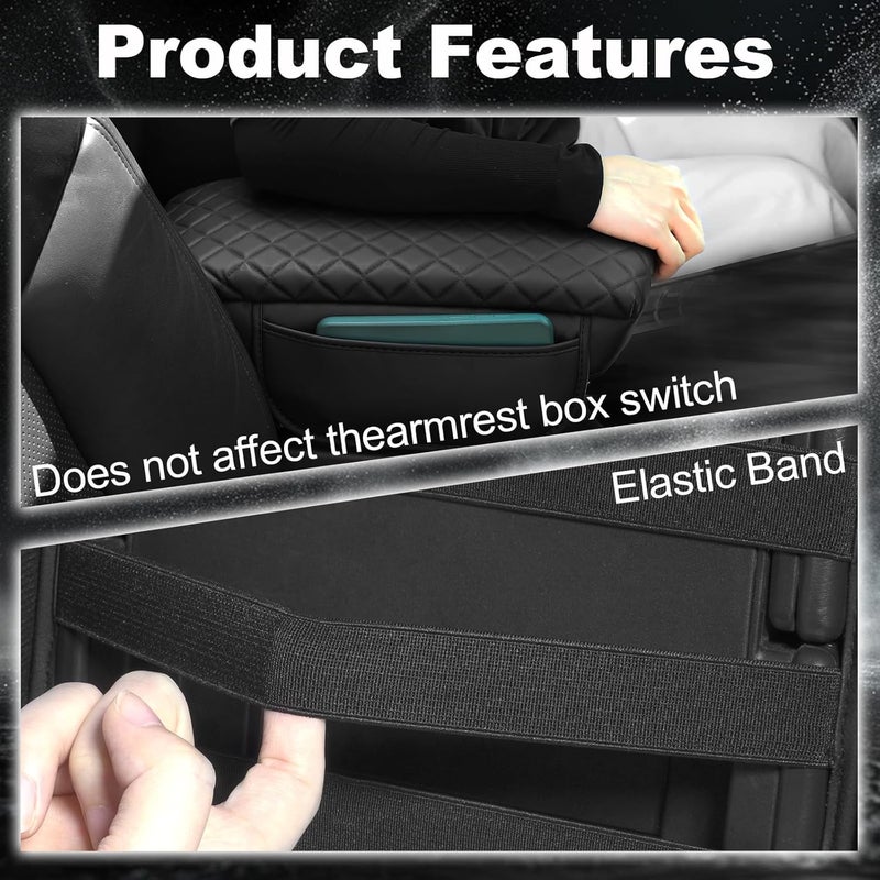 BreTrewri Center Console Armrest Cover for Hyundai Sonata - Image 2