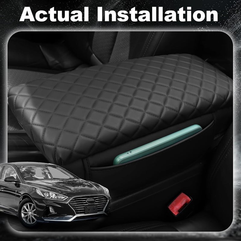 BreTrewri Center Console Armrest Cover for Hyundai Sonata - Image 3