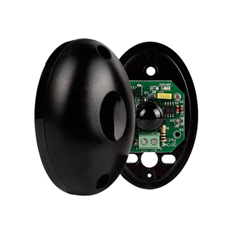 YALIYA DC12V Infrared Photocell Beam Sensor Automatic Gate Door Garage Shutter Barrier Detector for Door Window Burglar Alarm System Sliding Gate Opener Accessory 24V 1 PairTransmitter and Receiver - Image 2