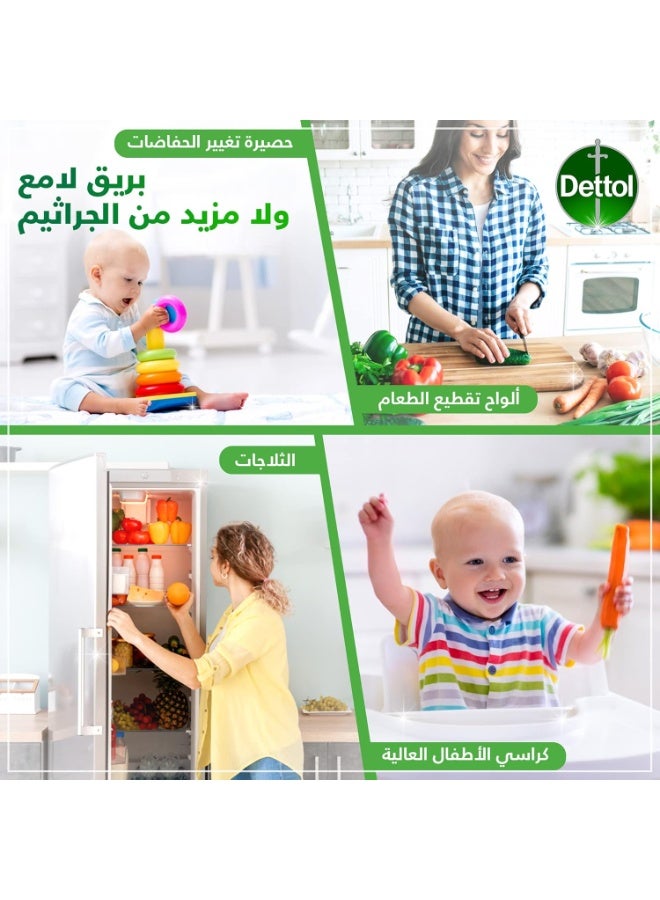 إيروريكس مطهر الأسطح ديتول 500 مل يقتل 99.9 بالمائة من البكتيريا والفيروسات آمن على مناطق الطعام بخاخ مضاد للبكتيريا للتنظيف اليومي - Image 5