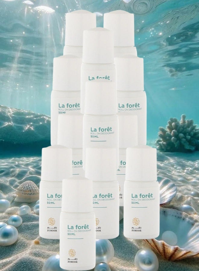 زهور الريف 12 قطع مزيل عرق لا فوريت 50 مل - Image 1