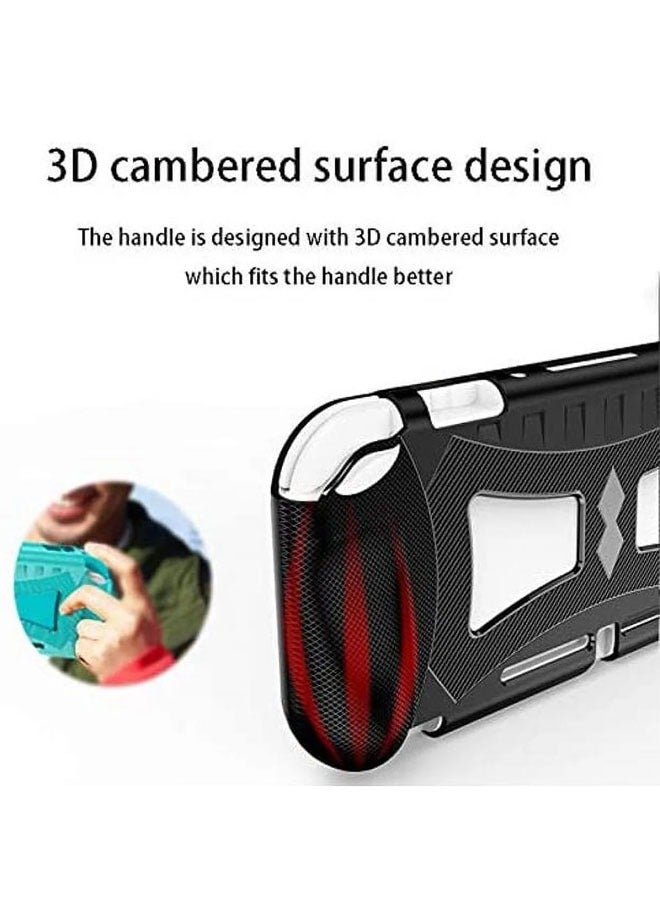 Case for Nintendo Switch Lite, Hard Shell Armor Heavy Duty Protective Grip Slip Cover for Joy-Con Controller NS Console Switch Lite Accessories - Image 3