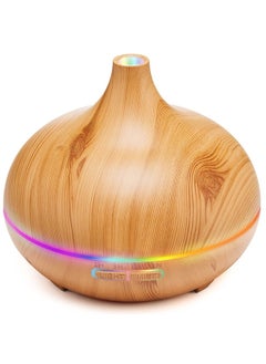 Aroma Diffuser for Essential Oil Large Room,Office Essential Oil Diffusers for Home Kids, Cool Mist humidifier for Bedroom Quiet with Ambient Light,Waterless Auto Off Aromatherapy Diffuser for Gift