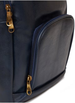 STORYTELLER STORYTELLER Faux Genuine Vegan Leather Laptop Backpack |Premium Sleek Elegance and Modernity design  - Image 3